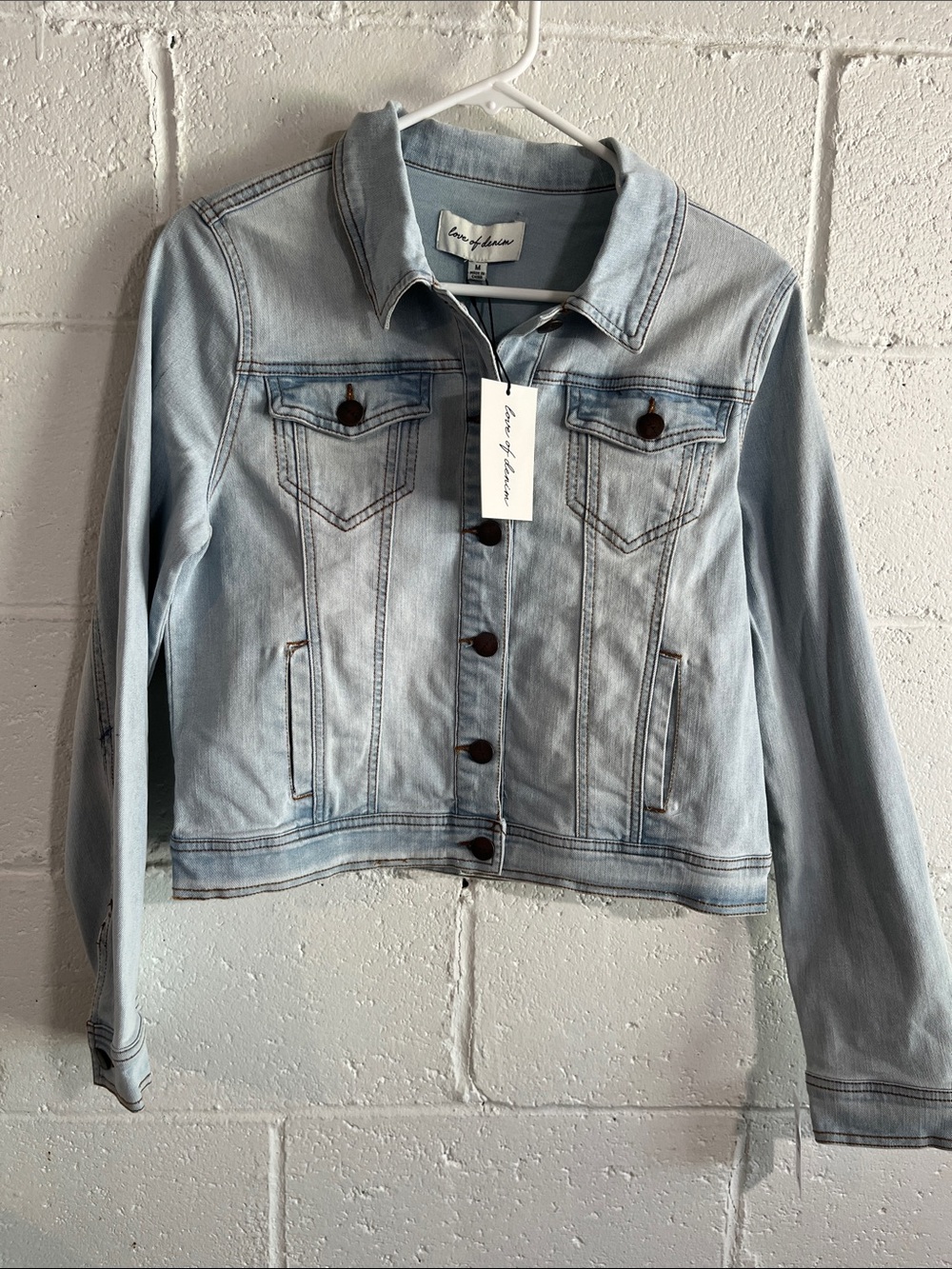 Light Wash Denim Jacket - Women